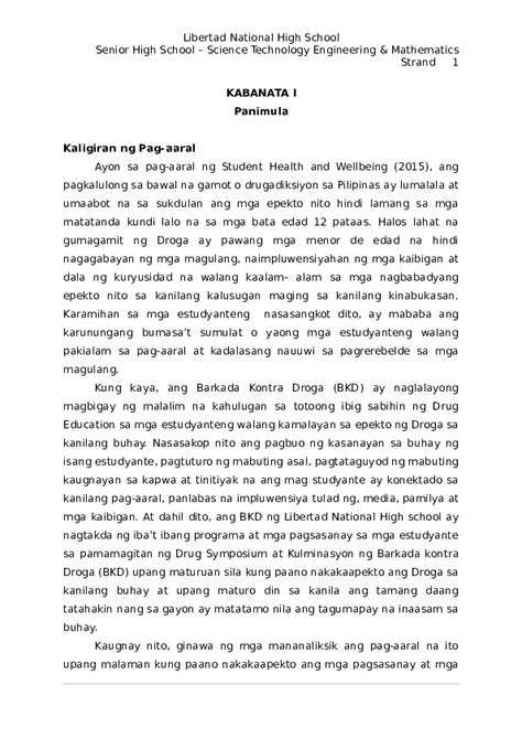 halimbawa ng pananaliksik research paper|Pananaliksik .